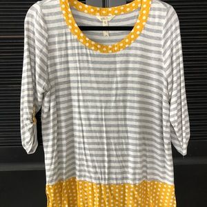 Matilda Jane Tunic Top, size medium